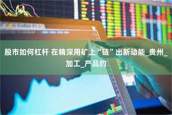 股市如何杠杆 在精深用矿上“链”出新动能_贵州_加工_产品约