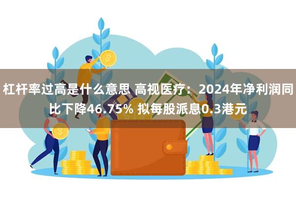 杠杆率过高是什么意思 高视医疗：2024年净利润同比下降46.75% 拟每股派息0.3港元