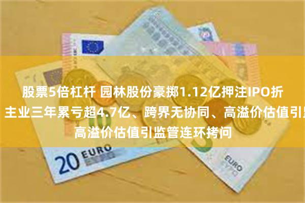 股票5倍杠杆 园林股份豪掷1.12亿押注IPO折戟芯片公司:主业三年累亏超4.7亿、跨界无协同、高溢价估值引监管连环拷问